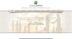 Desktop Screenshot of globalarrival.com